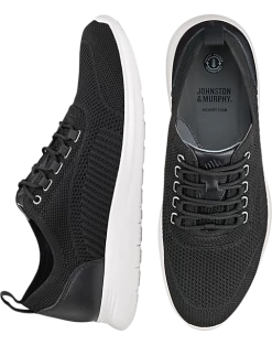 Johnston & Murphy Amherst U-Throat Knit Sneaker, Taupe