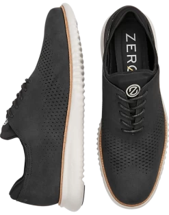 Cole Haan 2.Zerogrand Laser Wingtip Oxfords, Navy Suede