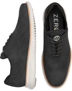 Cole Haan 2.Zerogrand Laser Wingtip Oxfords, Black