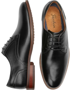 Florsheim Remi Plain Toe Lace Up Oxfords, Cognac