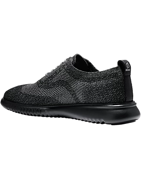 Cole Haan Zerogrand Stitchlite Wingtip Oxfords, Black - Image 3