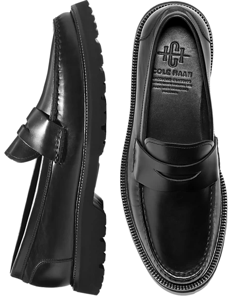 Cole Haan American Classics Penny Loafers, Black