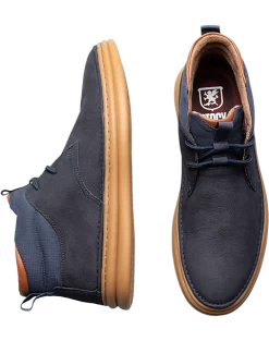 Stacy Adams Delson Plain Toe Lace-Up Chukka Boots, Camel