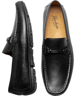 Florsheim Talladega Moc Toe Bit Driver, Black