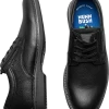 Nunn Bush Otto Plain Toe Oxfords, Black