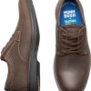 Nunn Bush Otto Plain Toe Oxfords, Brown