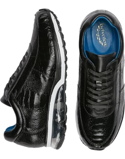 Belvedere Todd Ostrich Sneakers, Antique Brandy