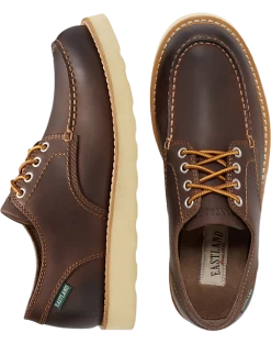 Eastland Lumber Down Moc Toe Oxfords, Brown