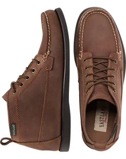 Eastland Seneca Camp Moc Toe Chukka Boots, Brown