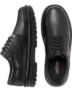 Eastland Plainview Plain Toe Lace Up Oxfords, Black