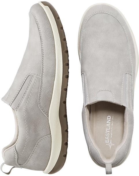 Eastland Spencer Twin Gore Slip Ons, Gray