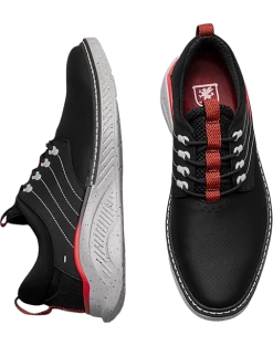 Stacy Adams Barna Lace-Up Sneakers, Black