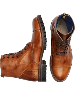 Bed Stu Protege Trek Cap Toe Boots, Brown
