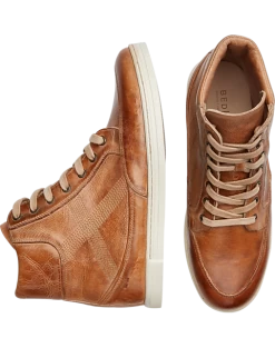 Bed Stu Lordmind Moc Toe High-Top Sneakers, Tan