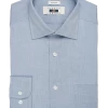 Joseph Abboud Modern Fit Spread Collar Dress Shirt, Chambray Light Wash
