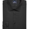 Ben Sherman Slim Fit Dobby Dress Shirt, Black Basketweave