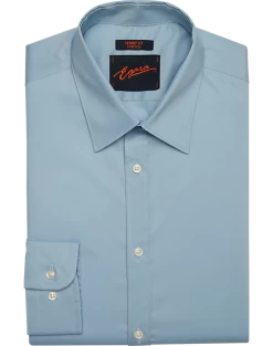 Egara Skinny Fit Point Collar Dress Shirt, Blue