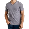 Lucky Brand Burnout Modern Fit V-Neck T-Shirt, Gray