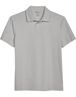 Awearness Kenneth Cole Modern Fit Welded Polo, Light Gray