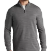 Awearness Kenneth Cole Slim Fit 1/4 Zip Sweater, Gray Space Dye