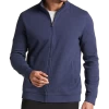 Joseph Abboud Modern Fit Full-Zip Sweater, Navy