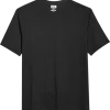 Joseph Abboud Modern Fit Luxe Cotton Jersey Knit Crew Neck T-Shirt, Black