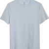 Joseph Abboud Modern Fit Luxe Cotton Jersey Knit Crew Neck T-Shirt, Light Blue