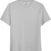 Joseph Abboud Modern Fit Luxe Cotton Jersey Knit Crew Neck T-Shirt, Light Gray