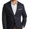Joseph Abboud Modern Fit Linen Soft Jacket, Navy