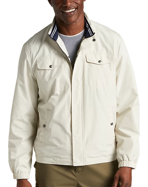 Con.Struct Modern Fit Hybrid Jacket, Off White