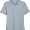Joseph Abboud Modern Fit Luxe Cotton Polo, Light Blue