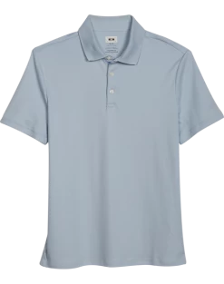 Joseph Abboud Modern Fit Luxe Cotton Polo, Light Blue