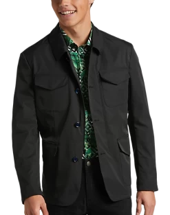 Paisley & Gray Slim Fit Casual Jacket, Black