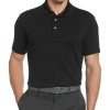 PGA Tour Classic Fit Airflux Polo, Black