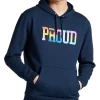 The Phluid Project Classic Fit Proud Graphic Hoodie, White