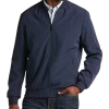 Michael Strahan Modern Fit Bomber Jacket, Navy