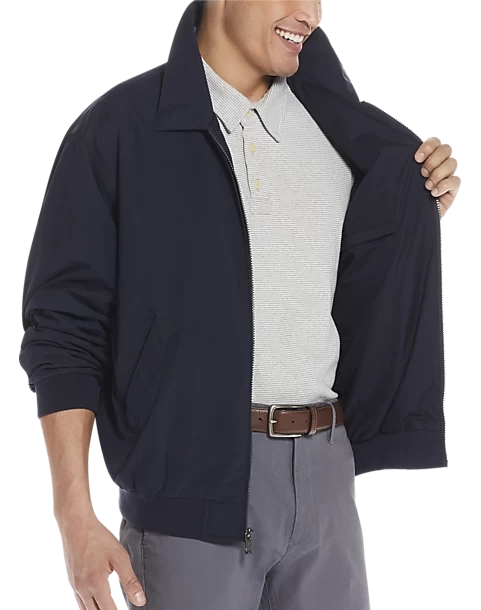 Weatherproof Modern Fit Golf Jacket, Off-White - Image 3