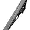 Pronto Uomo Tie Bar, Gray Tonal