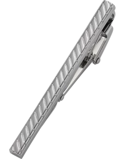Pronto Uomo Tie Bar, Silver