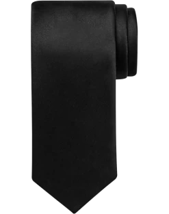 Pronto Uomo Black Narrow Tie