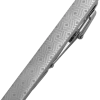 Pronto Uomo Tie Bar, Silver Geometric