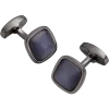 Joseph Abboud Catseye Stone Cufflinks, Navy Blue