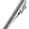 Joseph Abboud Silver & Black Tie Bar