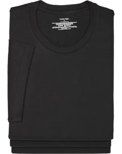 Calvin Klein Crew Neck T-Shirt, 3-Pack, Black