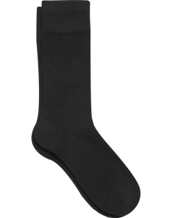 Egara Cushioned Dress Socks 1-Pair, Black