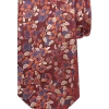 Joseph Abboud Narrow Tie, Burgundy & Orange Floral