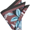 Joseph Abboud Pocket Square, Brown Botanical