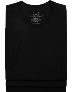 Michael Strahan Crew Neck Tees 3-Pack, Black