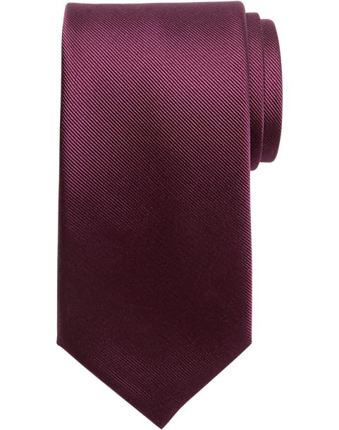 Jos. A. Bank Traveler Collection Narrow Tie, Wine