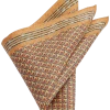 Joseph Abboud Linen Pocket Square, Gold